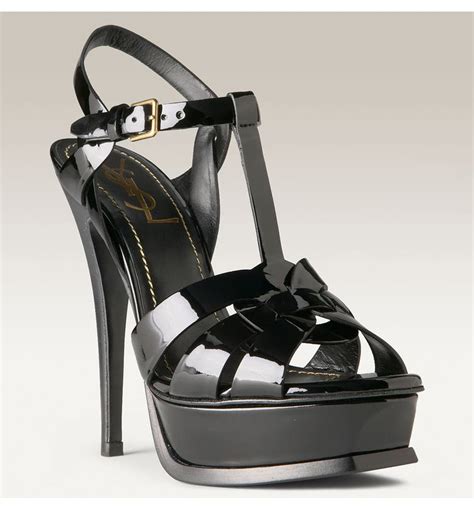 ysl tribute sandals lace up|YSL tribute sandals on sale.